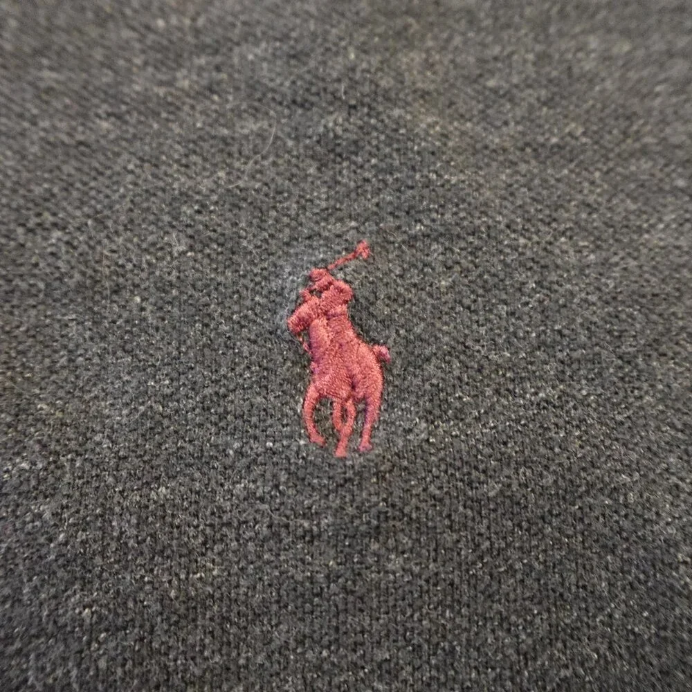 Polo Ralph Lauren Polo Shirt Men’s XXL Charcoal Classic‎ Cotton Logo